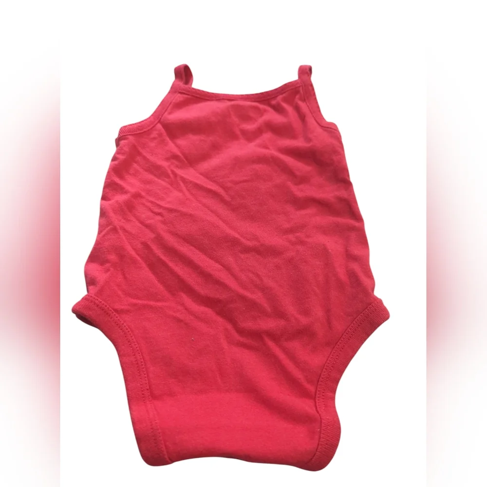 Garanimals Red I Make Cute Look So Easy Bodysuit Size 0-3 Months.